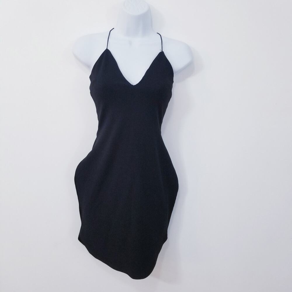 BOOHOO Black Sexy Cocktail Dress